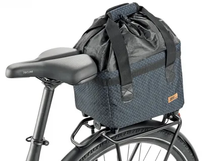 Produktbild von Northwind faltbarer Fahrradkorb Giselle, schwarz, 12L, MonkeyLoad-T, wasserab...
