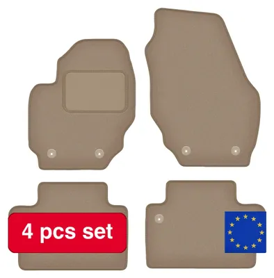 Immagine prodotto di Tappetini per auto, design lussuoso, protezione personalizzata, color beige