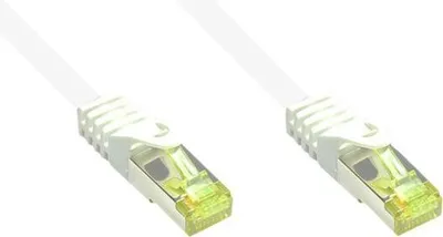 Image de Good Connections Patchkabel m. Cat.7 Rohkabel weiß 1m