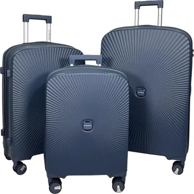 Produktbild von My Travel Bag Reisekoffer Neapel blau-3er Set (M+L+XL)