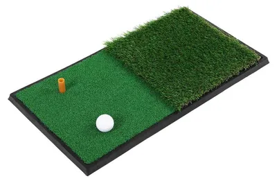 Obrázok produktu pre Golfová cvičná podložka - trávnik - tréning golfového švihu - prenosná - vnútorné/vonkajšie - kompaktné formát