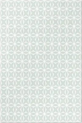 Produktbild von Regelmäßiges modernes Muster – Vinylteppich – 100x150 cm – Indoor Teppich – Flur – Pflegeleicht – Modern