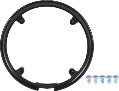 Produktbild von Kettenradabdeckung 42 Zähne Kettenblatt Schützen 10 cm 4 Löchern Fahrrad Kurbelgarnitur Schwarz