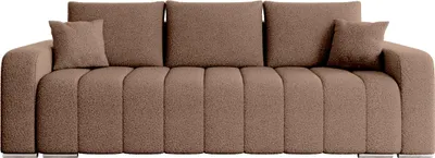Produktbild von MIRJAN24 Schlafsofa Pufetto Boucle, Sofa mit Bettkasten und Schlaffunktion, Polstersofa, Couch vom Hersteller (Farbe: Lambi 04)