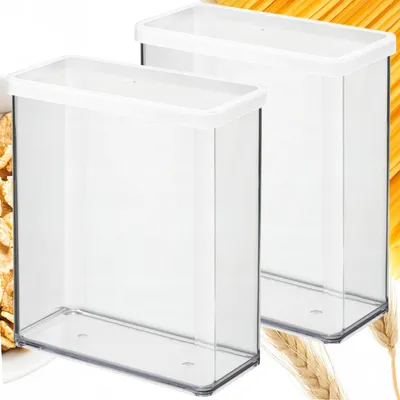 Obrázek produktu pro Rotho Loft sada 2x nádoba na sypké potraviny 3,2L organizér