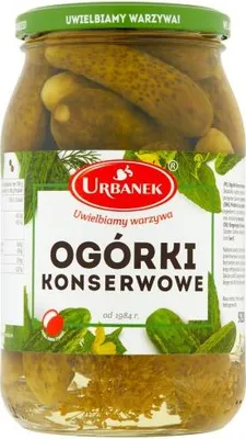 Obrázok produktu pre Urbaniak nakladané uhorky 920 g