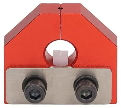Filamentverbinder 1,75 mm, Aluminiumlegierung, Rot