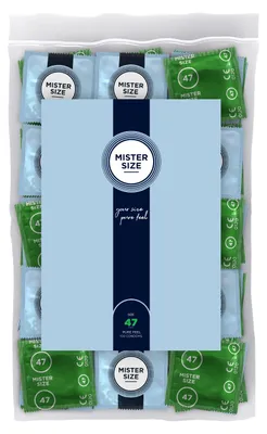Produktbild von 100er Mister Size Kondome - 47mm - deine individuelle Größe