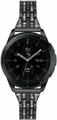Produktbild von Strap-it Black Diamond Samsung Galaxy Watch 42mm Armband