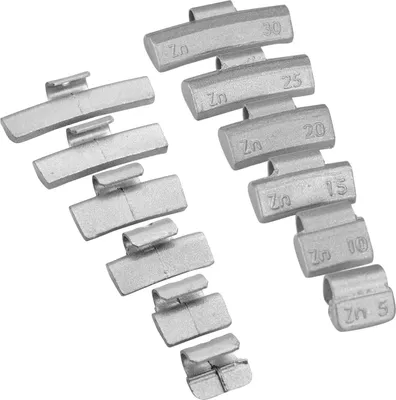 Produktbild von HASKYY Schlaggewichte ALUFELGEN 5g-30g 225x Auswuchtgewichte
