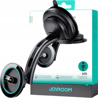 Obrázek produktu pro Joyroom Magnetický držák telefonu do auta pro kabinu Black