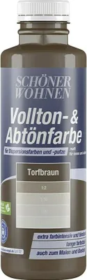 Produktbild von Schöner Wohnen Voll- und Abtönfarbe 250 ml torfbraun