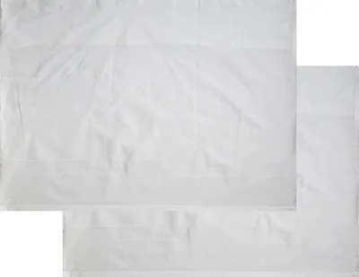 Produktbild von 2er Pg. Kopfkissenbezug 50x70 cm kochfest, Hotelverschluß, weiß, Linon, 95 Grad Wäsche, Kissenhülle, 100% Baumwolle
