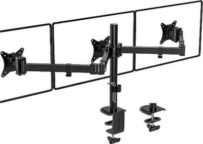 Produktbild von Monitorarm für 3 Bildschirme – Für Laptop und Monitor – Verstellbar