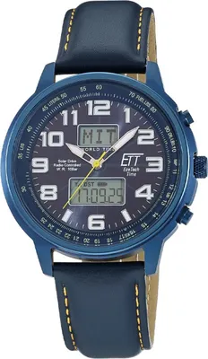 Produktbild von ETT Eco Tech Time EGS-11734-32L Herrenuhr Solar Drive Funk 48mm 10ATM