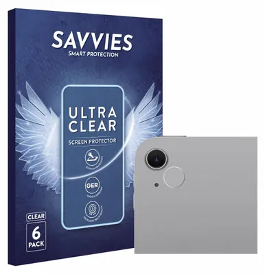 Produktbild von 6x Für Apple iPad Air 13" M3 2025 (NUR Kameraschutz) Schutzfolie Savvies Displayschutz Display Schutz Folie Klar Transparent