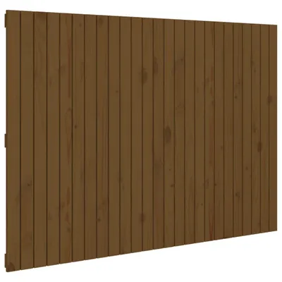 Produktbild von Wand-Kopfteil Honigbraun 159,5x3x110 cm Massivholz Kiefer