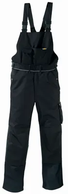 Produktbild von TEXXOR Latzhose AMAZONAS Canvas Gr. 64   schwarz
