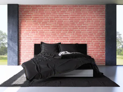 Produktbild von NEWROOM Tapete Beige Vliestapete Mauer - Ziegelstein Modern Rot Stein Backstein Loft Mauerwerk