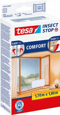 Obrázok produktu pre TESA sieťka proti hmyzu biela 170x180 komfortné okno