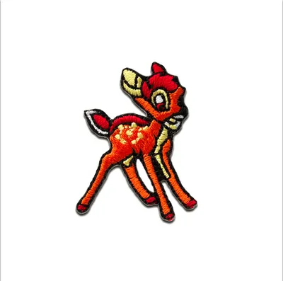 Obrázek produktu pro Zvíře jelen Bambi - nášivka, nažehlovací nášivka, nášivka, nášivky, k nažehlení, velikost: 3,3 x 2,5 cm