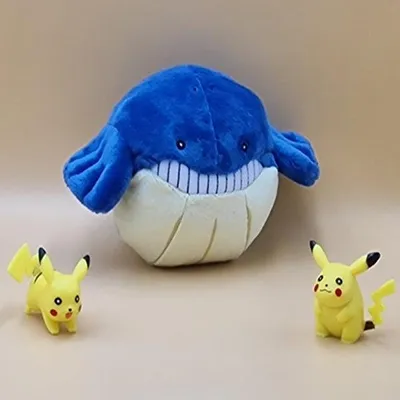 Produktbild von Pokemon Wailmer Kuscheltier - 12 cm Plüschtier Wailmer