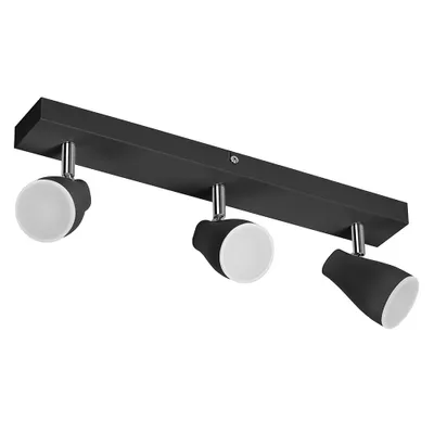 Productafbeelding van Ledvance LED inbouwspot Pear, zwart, 3 x 4,3W, GU10, 1050lm, warm wit (2700K), kantelbaar