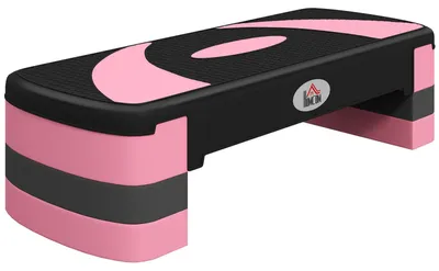 Produktbild von Aerobik-Stepper, höhenverstellbar, 80x31x10-20 cm, bis 150 kg, Fitness Stepper Heimtraining
