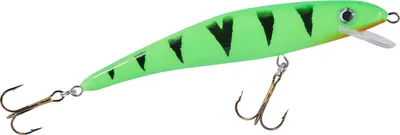 Produktbild von Balzer Matze Koch Zander Wobbler UV Booster 11cm 11g Flachläufer, Farbe:Green Fire Tiger