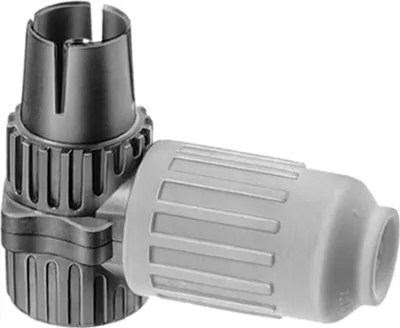 Produktbild von TRIAX IEC-Winkel-Kupplung, Schraubanschluss für Innenleiter, 50 Stk.