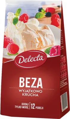 Produktbild von Delecta Beza-Zubereitung 260 g - Hochwertige Backmischung für Klassische Baisertorten