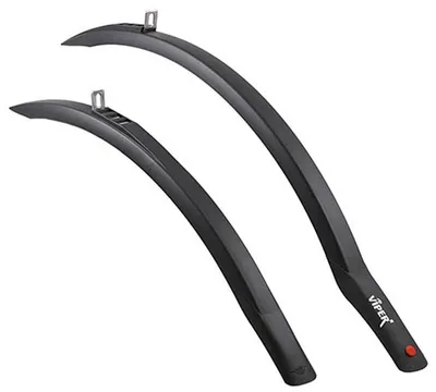 Produktbild von Hebie 0742E Steckbleche Racing Viper R 28', ca. 35mm,mit Spritzschutz, schwarz