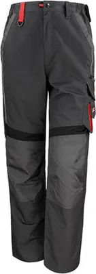 Immagine prodotto di Result WORK-GUARD R310X | Pantalone tecnico da lavoro / Lavabile fino a 60 °C - Colore: Grigio/Nero - Taglia: 44/32 (4XL)
