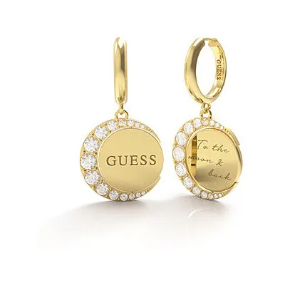 Produktbild von Ohrringen   Anhänger Guess Gold   Kollektion Moon Phases - frau
