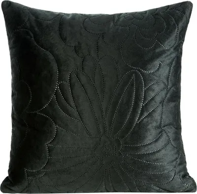 Produktbild von Dekorativer Kissenbezug Sofakissen ARIEL 4 40x40 cm schwarz