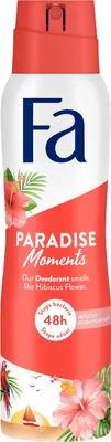 Produktbild von Fa Paradise Moments Hibiskusblüten-Spray Deodorant, 150ml