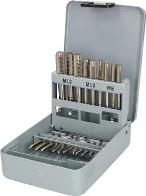 Produktbild von KOTARBAU® Gewindeschneider-Satz 21tlg. mit Aufbewahrungsbox