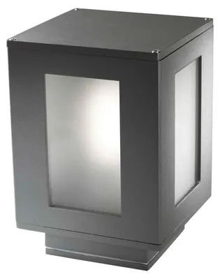 Image de LEDS C4 Alfil : Applique extérieure, 23 W, IP44, gris