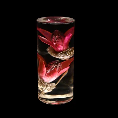 Obrázek produktu pro Aeon Flower Akrylová stolní lampa Ložnice Noční lampa Ambience Dekorativní ornament Dotykový spínač + USB nabíjení