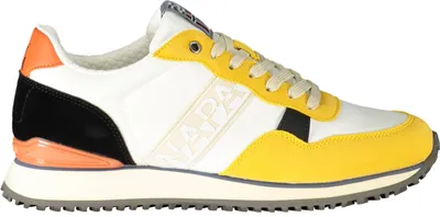 Produktbild von Herrensportschuhe in Gelb – Vielseitige Kontrastdetails und Logo, Größe: 40 Farbe: Giallo
