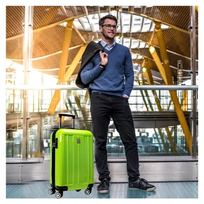 Produktbild von VentureX Handgepäck - Leichter Hartschalenkoffer aus Polycarbonat mit Spinner-Rollen