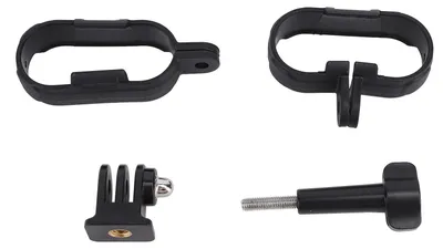 Productafbeelding van Framebehuizing voor GO 3 3S, ABS. Horizontale en verticale bevestiging voor actioncamera. Beschermingskooi. Rugzakhouder, autohouder met zuignap