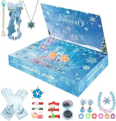 Zdjęcie produktu dla Kalendarz adwentowy dla dzieci 2024 z 24 miniaturowymi figurkami, ceramika, świąteczne zabawki, dekoracje, święta i uroczystości.