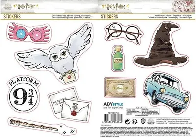 Produktbild von HARRY POTTER - Stickers - 16x11cm/ 2 sheets - Magical Objects 2