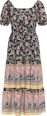 Produktbild von MERRO damen kleid - marine mehrfarbig MERRO damen kleid - marine mehrfarbig, L
