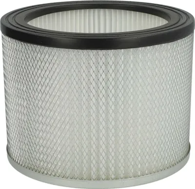 Produktbild von vhbw Faltenfilter kompatibel mit Rowi RAS 800/18/1 Inox Staubsauger - Patronenfilter Silber Weiß