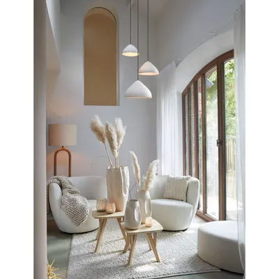 Productafbeelding van Hanglamp Elimo Ø 32cm wit