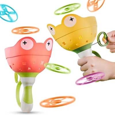 Produktbild von Flugscheiben-Werfer Outdoor Spielzeug für Kinder ab 4 Jahren Gartenspiele