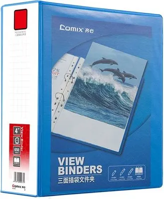 Produktbild von Präsentationsmappe A0239 A4, 65 mm Blau