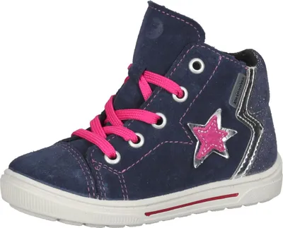 Produktbild von Ricosta Mel 7320400174 gefütterter Mädchenboots, Leder, Blau, NEU, wasserdicht - Kinderschuhe Gefütterte Kinderstiefel Gr. 18 - 42, Blau, leder